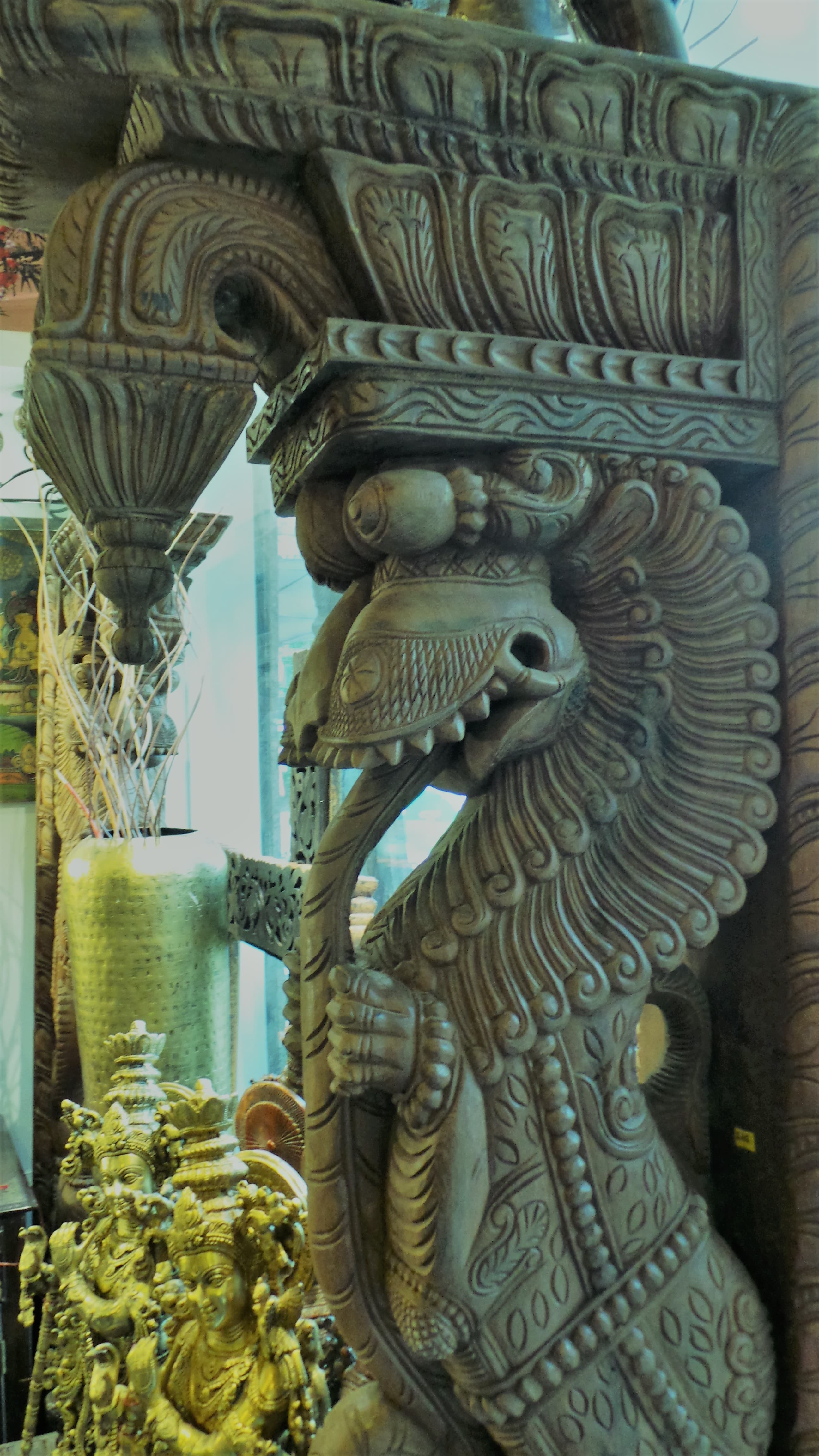 Yaali or Vyala, a Mythical creature Yaali or Vyala, a Mythical creatu