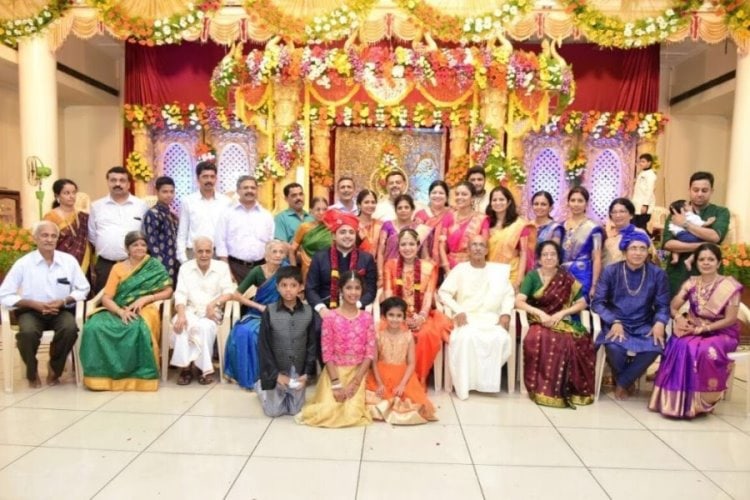 All the family members from the oldest to the youngest are involved in making idols Ganapathi idols in clay at mangalore