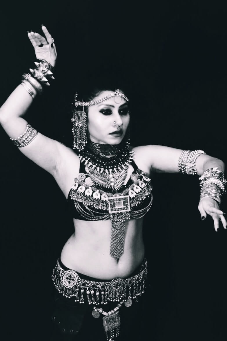 ‘The Most Hypnotic Belly Dancer’ in the first International Belly Dance India festival, Hypnosis 2013 Tribal Fusion Belly Dance- Bindu Bolar