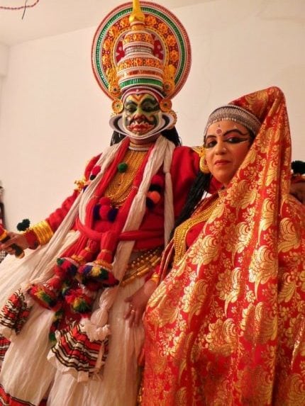 Dussasana Vadham Kathakali Bhima and Draupadi