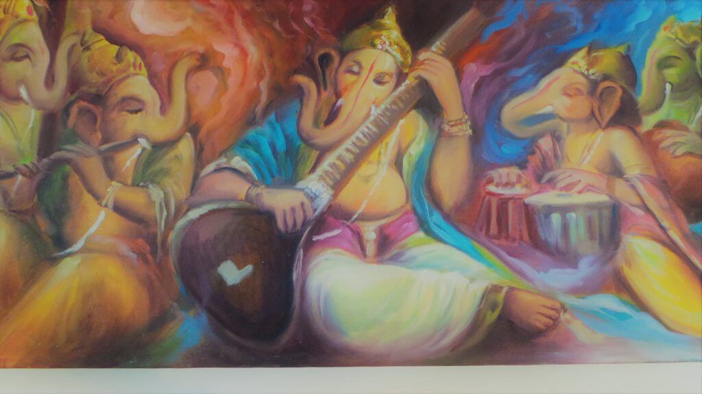 Prabhakar Kini- Collector of Ganapathi sculptures and paintings