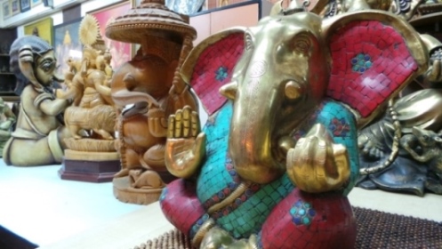 Ganapathi in Metal and different other sculptures Ganapathi sculptures and paintings