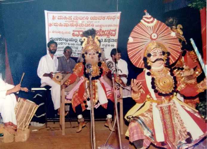 A yakshagana performance-captured in pictures An introduction to yakshagana
