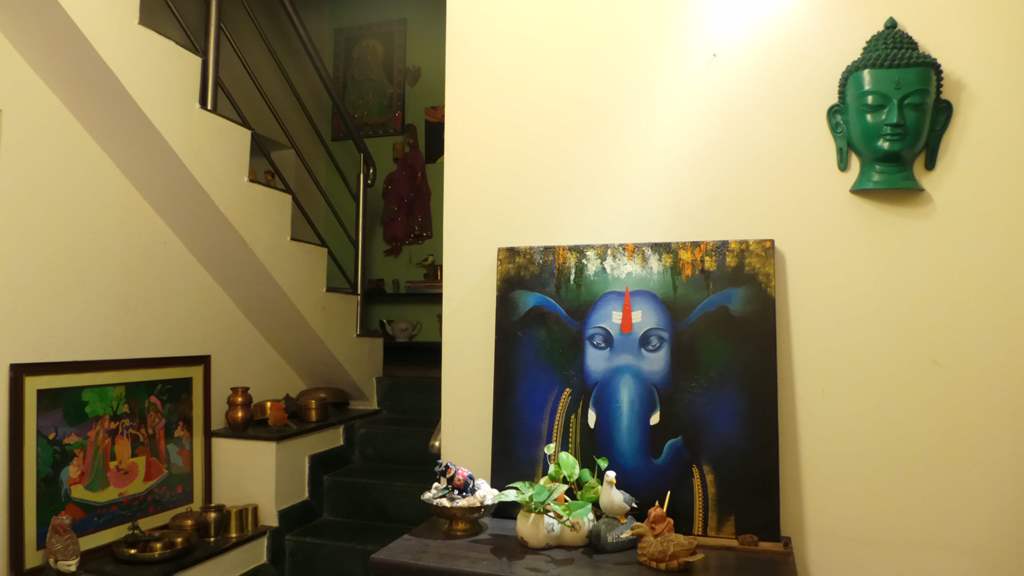 The Buddha to help me feel calm The Foyer Diwali decor for positive vibes