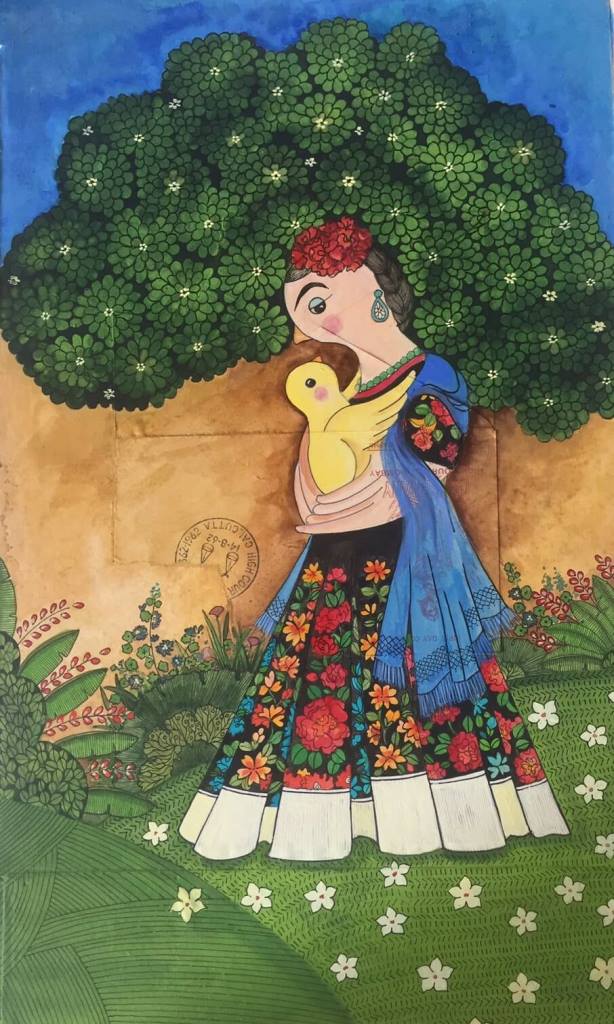 A mother's love is explored and lived. Not happy with human forms, the bird makes a comeback. Bakula Nayak - An Artist's Journey