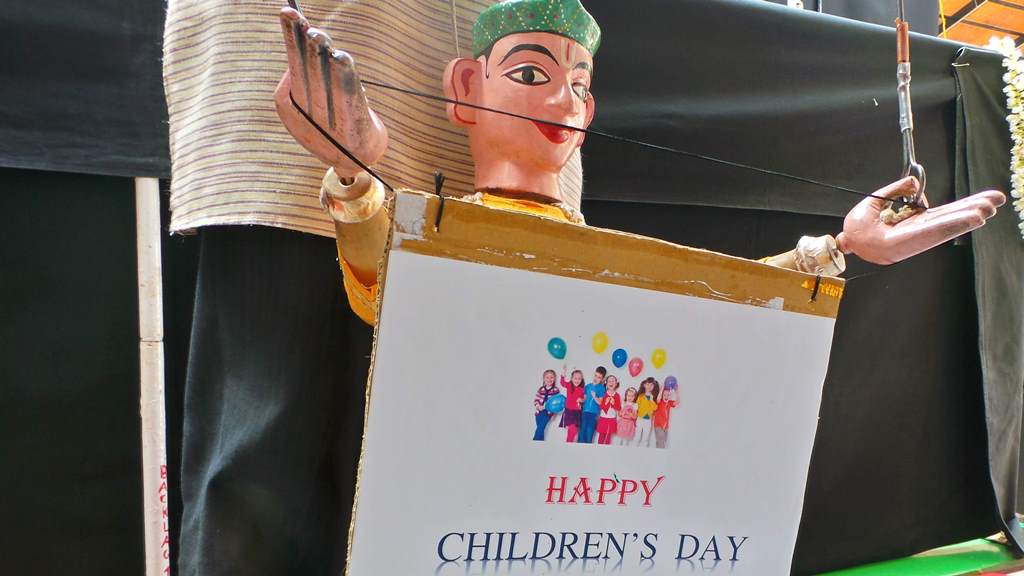 The Placard The Puppet show by Rangaputhali at Sankalpa