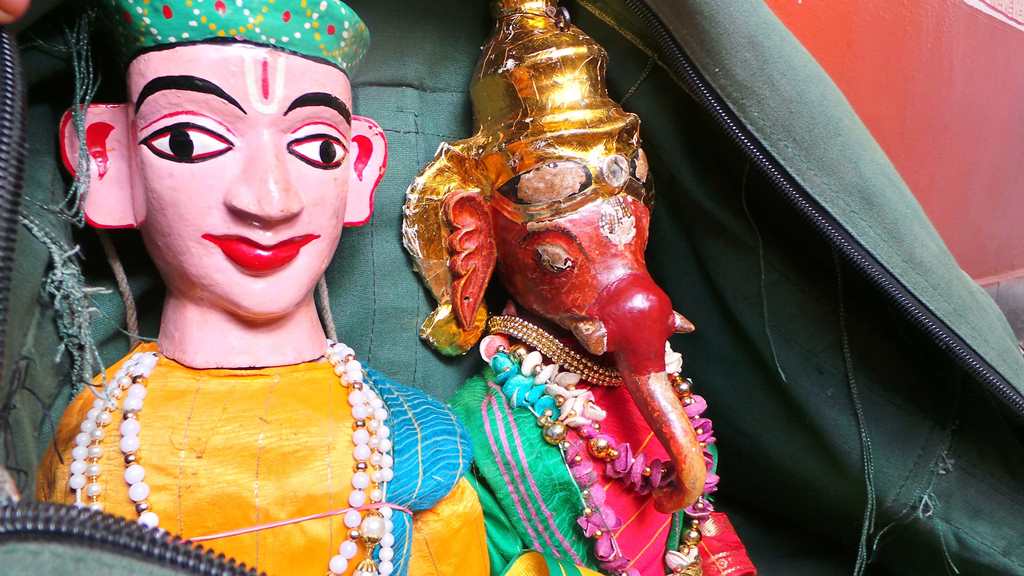 The Ganapathi is 250 years old The Puppet show by Rangaputhali at Sankalpa
