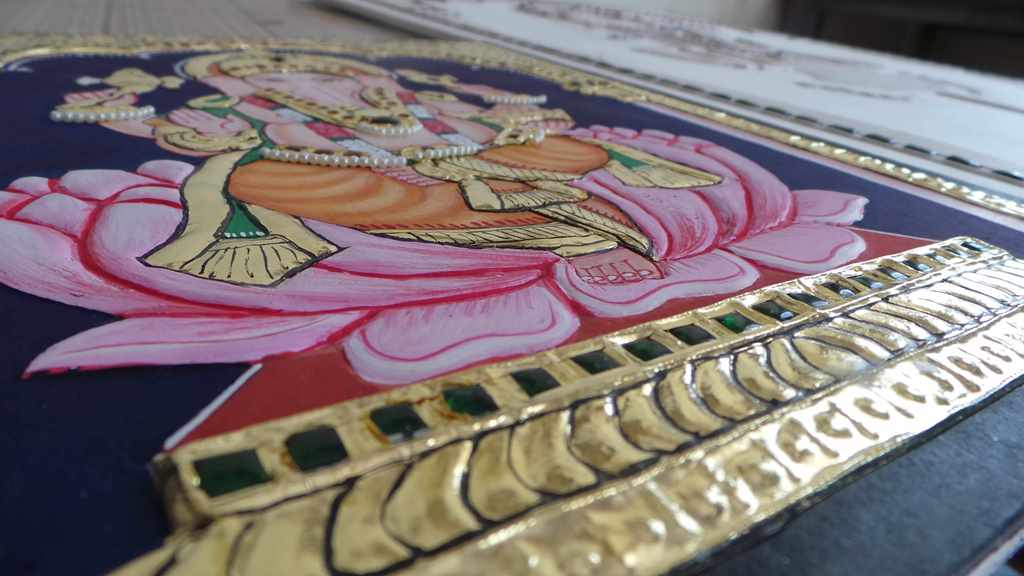 Tanjore Art by D Sreenivas Tanjore Art by D Sreenivas