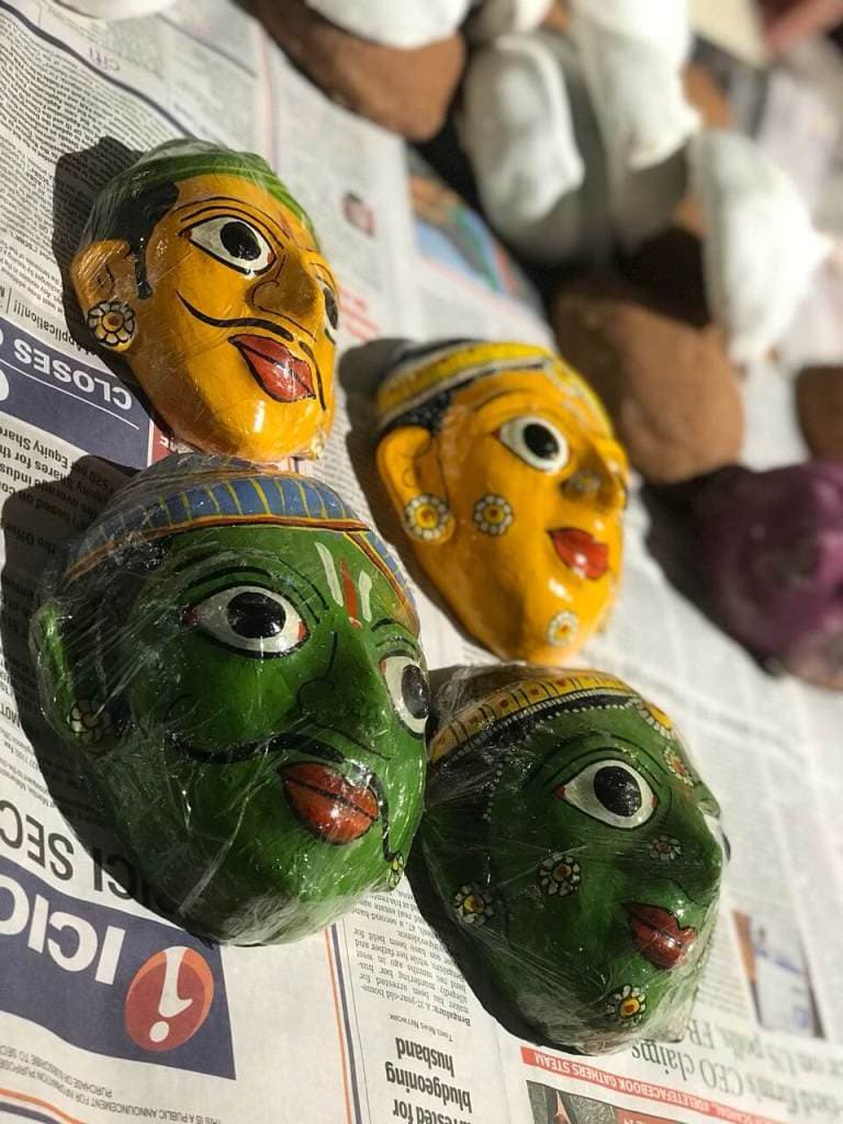 Cherial Art Sai Kiran Varma. Workshop with Strings of Heritage. Pic Credit- Spandana Cherial Art Sai Kiran Varma. Workshop with Strings of Heritage